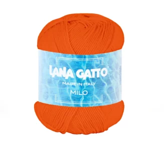 Gomitolo di filato Milo Lana Gatto in puro cotone, perfetto per progetti primaverili ed estivi a maglia e uncinetto – Filati d’Autore